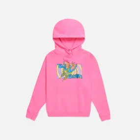 Ashley Williams Self Esteem Pocket Hoodie - Pink