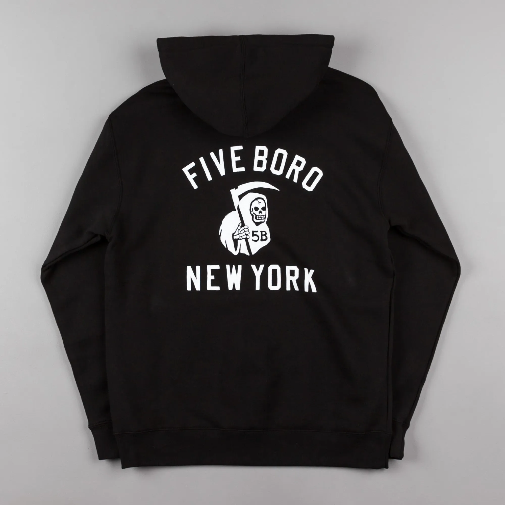 5Boro Reaper Hooded Sweatshirt - Black