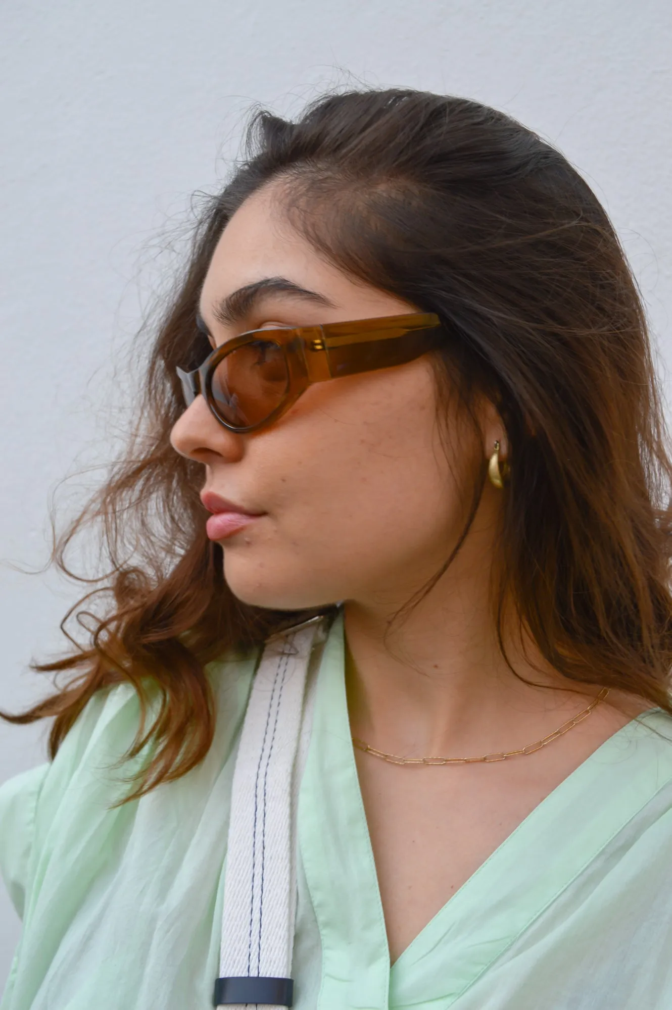 A Kjaerbede Gust Smoke Transparent Sunglasses