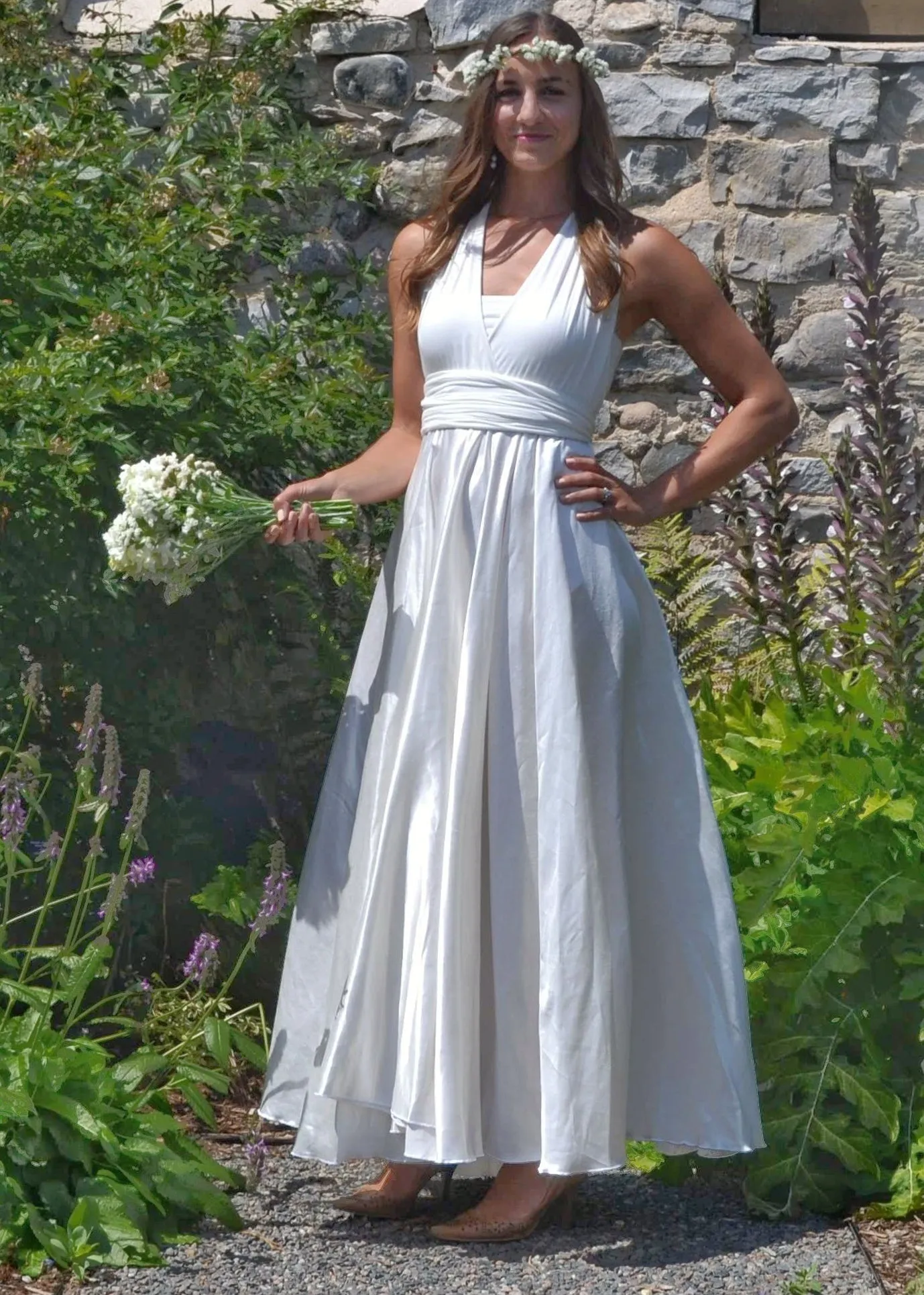 Aviana Infinity Wedding Dress (Custom Made)