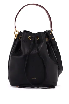 BUCKET BAG WITH DRAWSTRING CLOSURE