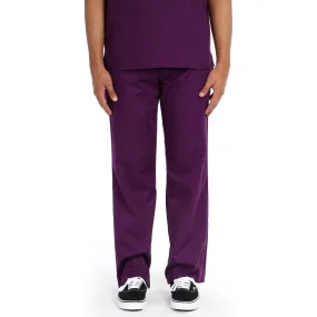 Dickies Unisex Drawstring Scrub Pant - Eggplant