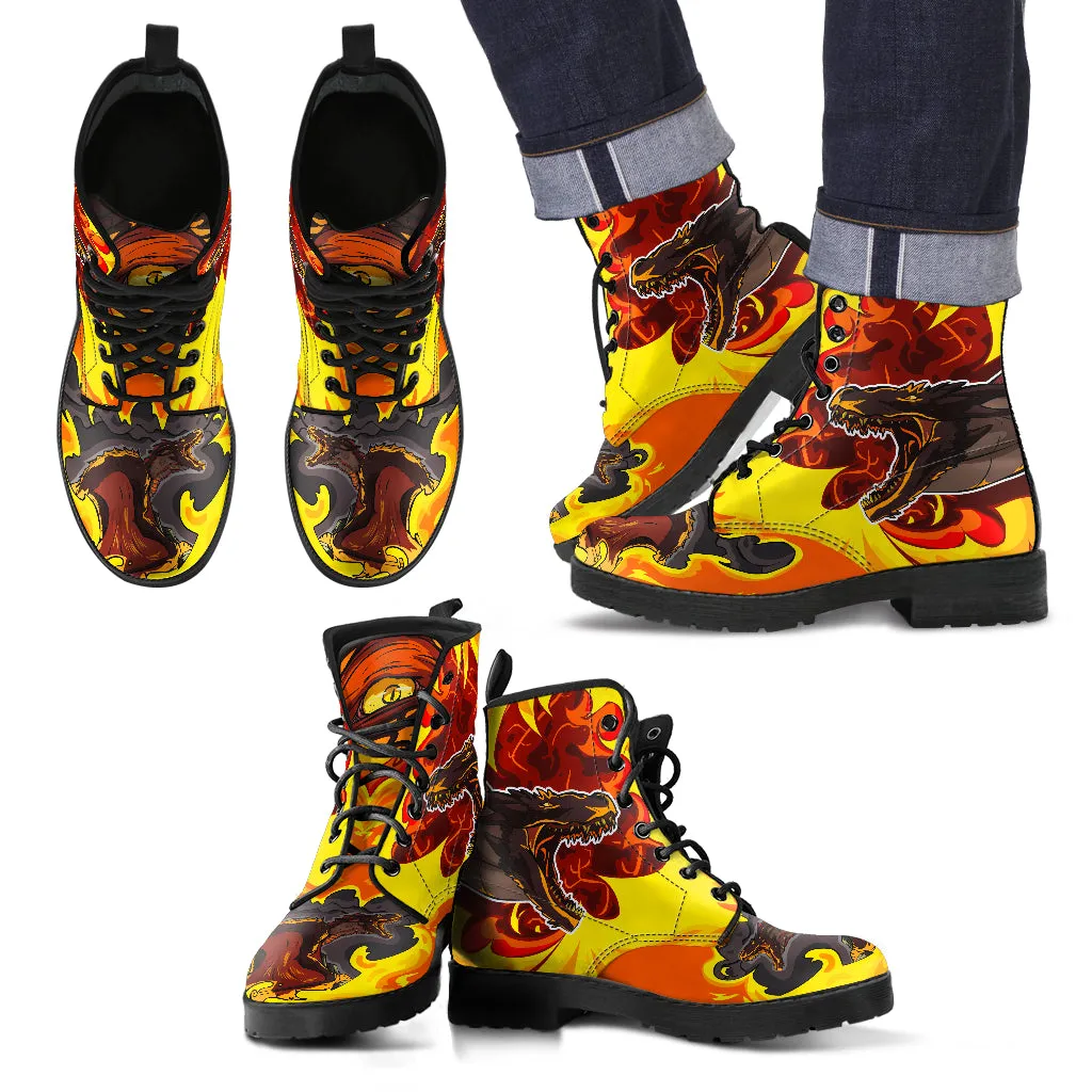 FIRE DRAGON BOOTS - FREE SHIPPING WORLDWIDE