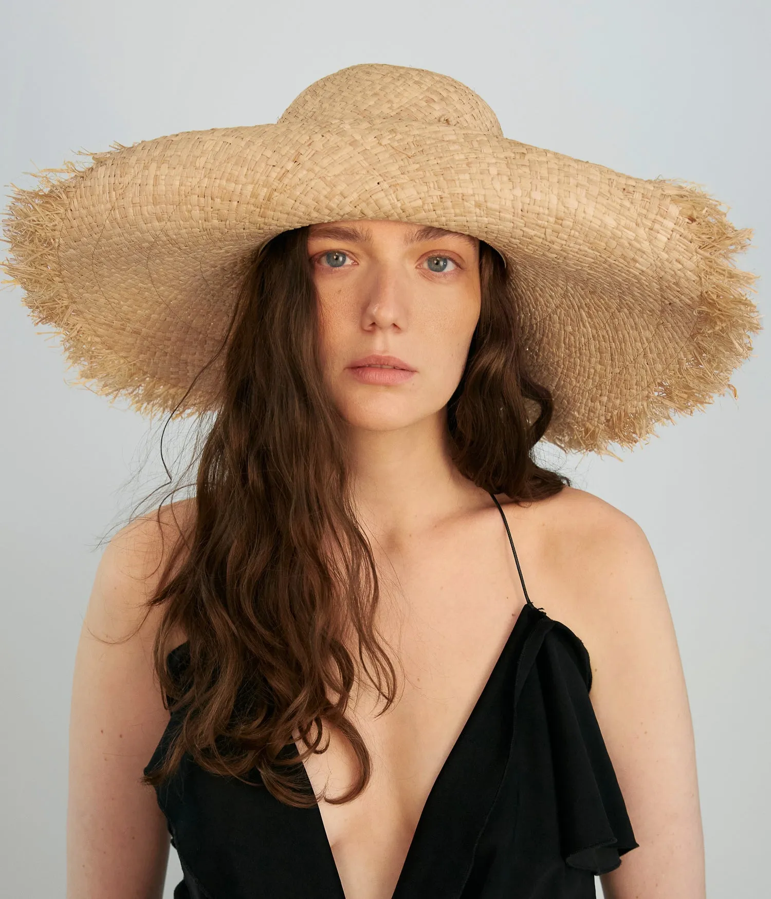 Fringe Straw Hat