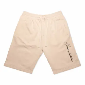 HOMME  Atelier Embroidery Shorts Light Beige