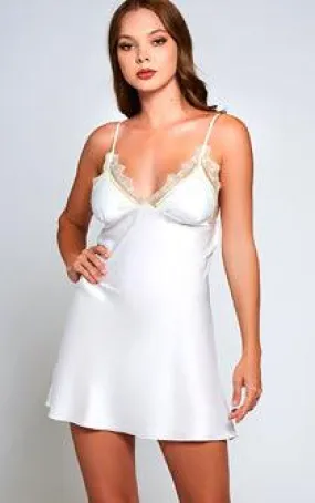 Irresistible Gold Foil Satin Nightie