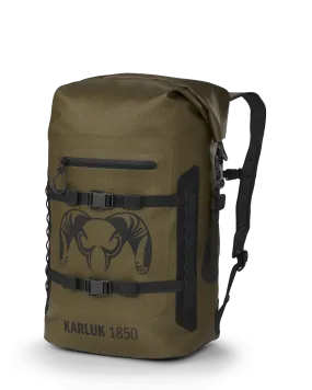 Karluk 1850 Roll Top Dry Backpack | Coyote Brown