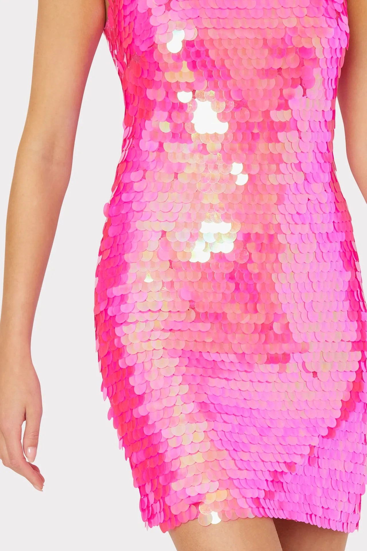 Lucy Sequins Slip Dress