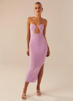 Piece of Me Midi Dress - Orchid