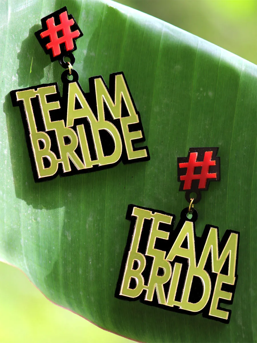 Team Bride Earrings