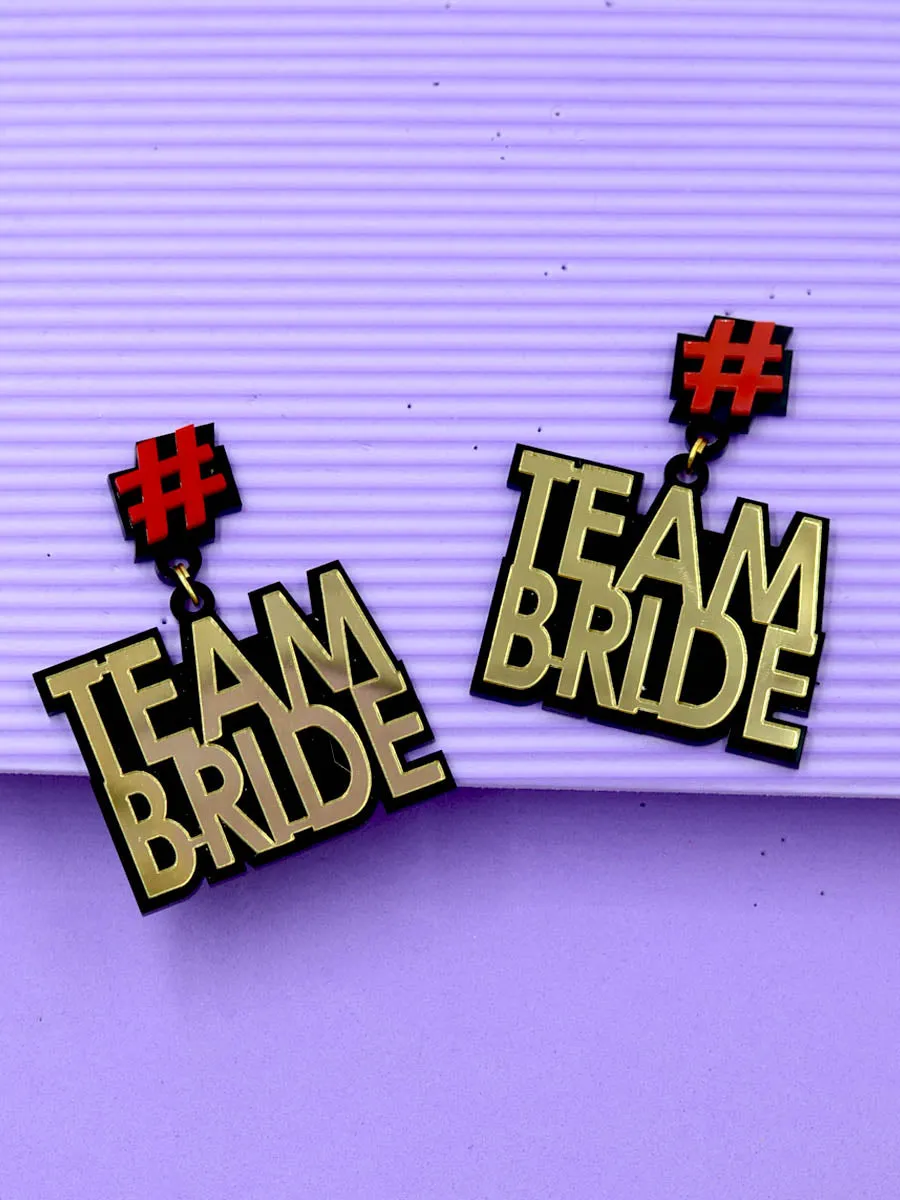 Team Bride Earrings