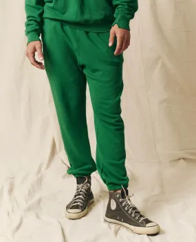 The Men's Stadium Sweatpant. Solid -- Holly Leaf